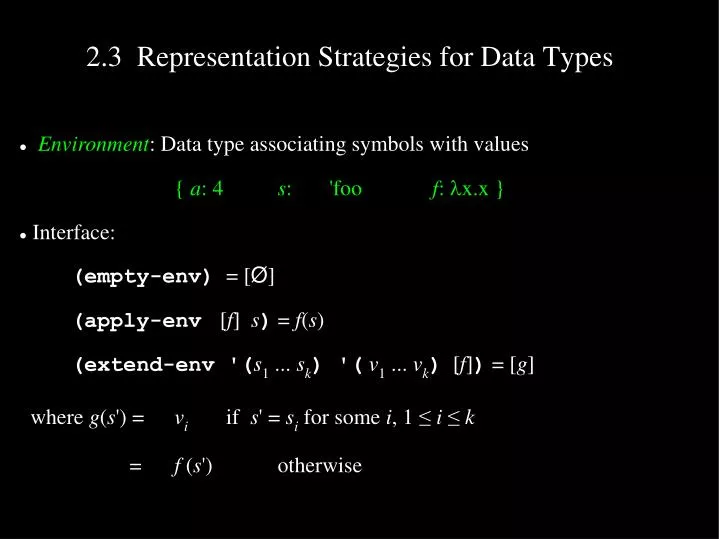 2 3 representation strategies for data types