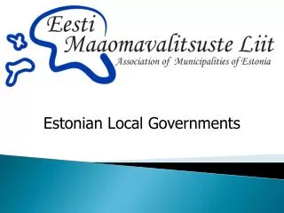 Estonian Local Governments