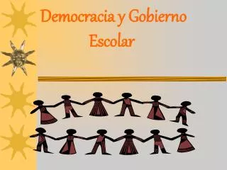 democracia y gobierno escolar