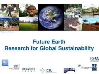 Future Earth Research for Global Sustainability