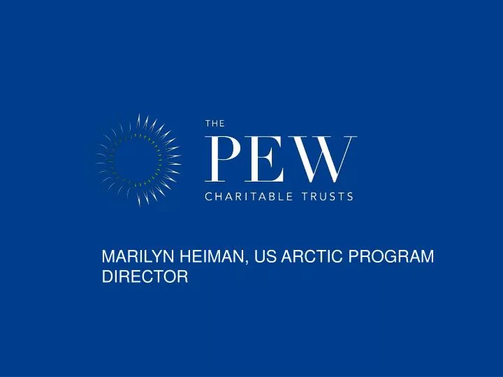 marilyn heiman us arctic program director