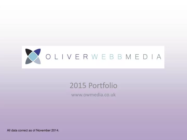 2015 portfolio www owmedia co uk