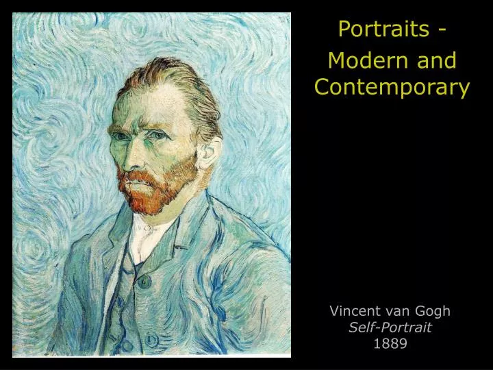 vincent van gogh self portrait 1889