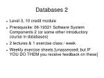 Fundamentals of Database Theory and Practice - slide 1