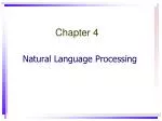 Natural Language Processing