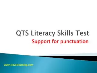 QTS Literacy Skills Test