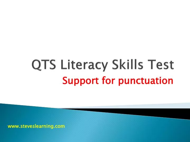 qts literacy skills test