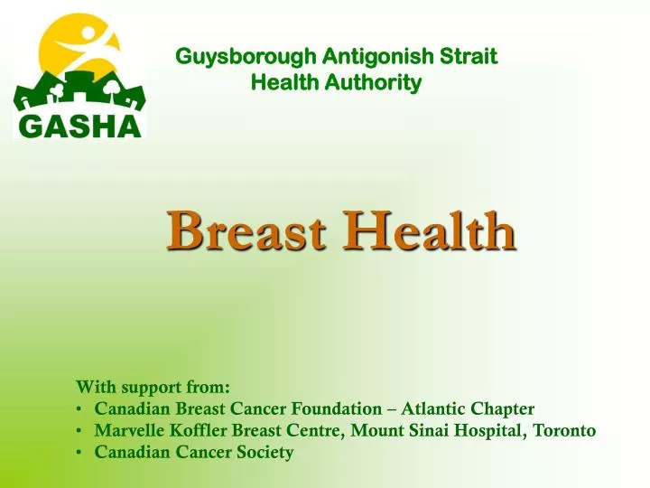 breast health