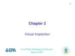 Visual Inspection Objectives: Key Steps for Compliance with EPA and HUD Regulations - slide 1