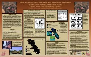 USING GIS APPLICATIONS TO ESTIMATE WILD TURKEY HOME RANGES AND