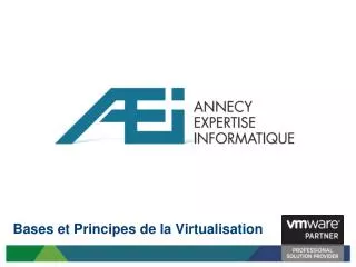 bases et principes de la virtualisation