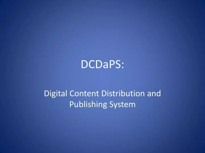 dcdaps