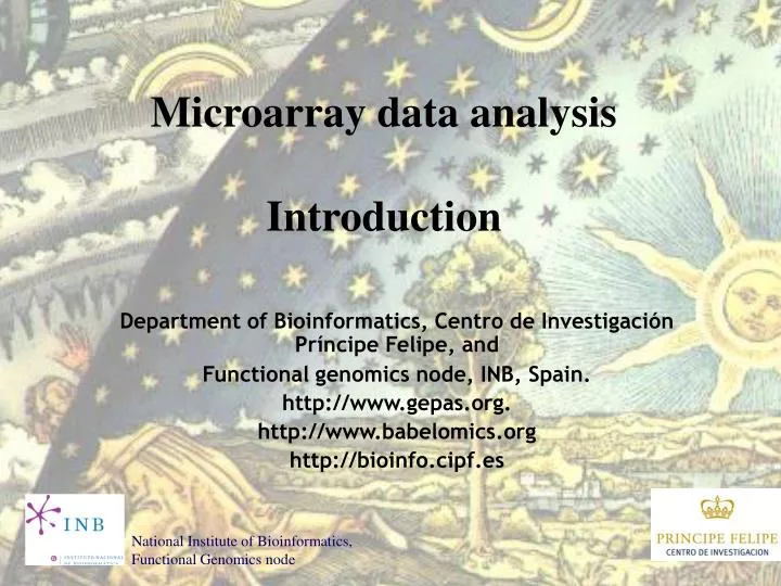 microarray data analysis introduction
