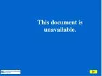 This document is unavailable.