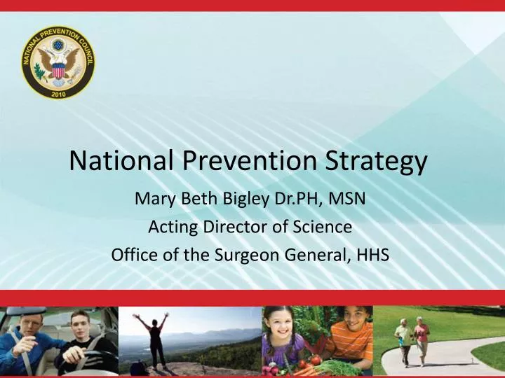 national prevention strategy