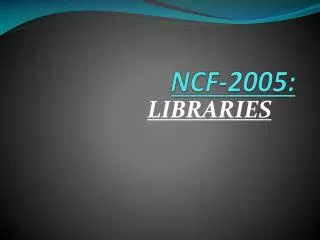 NCF-2005: