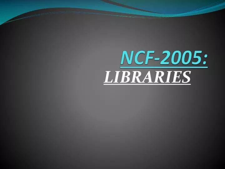 ncf 2005