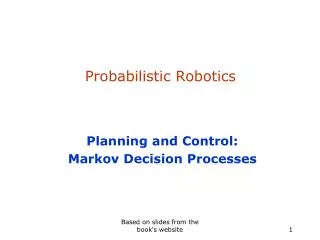 Probabilistic Robotics