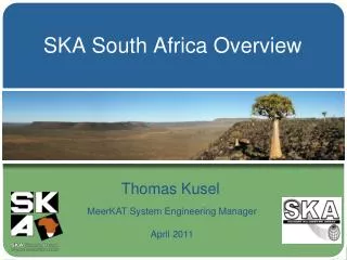 SKA South Africa Overview