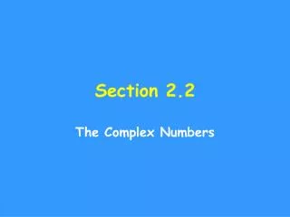 section 2 2