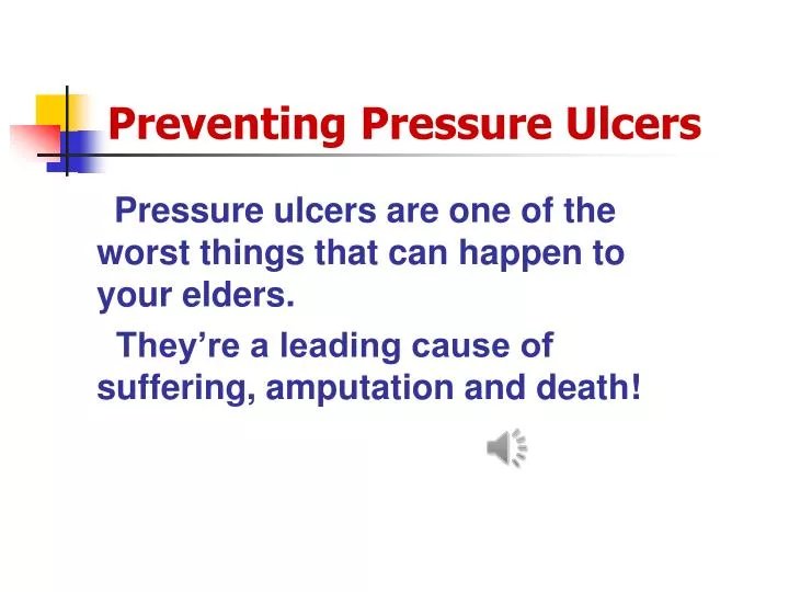 preventing pressure ulcers