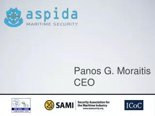 Panos G. Moraitis CEO