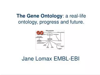 The Gene Ontology : a real-life ontology, progress and future.