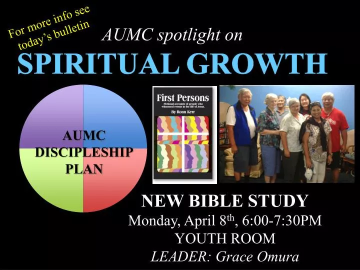 aumc spotlight on spiritual growth