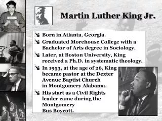 martin luther king jr