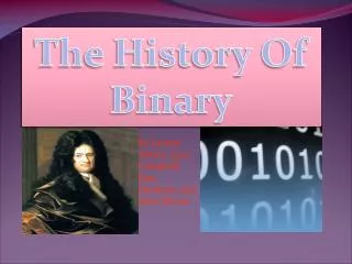 The History Of Binary