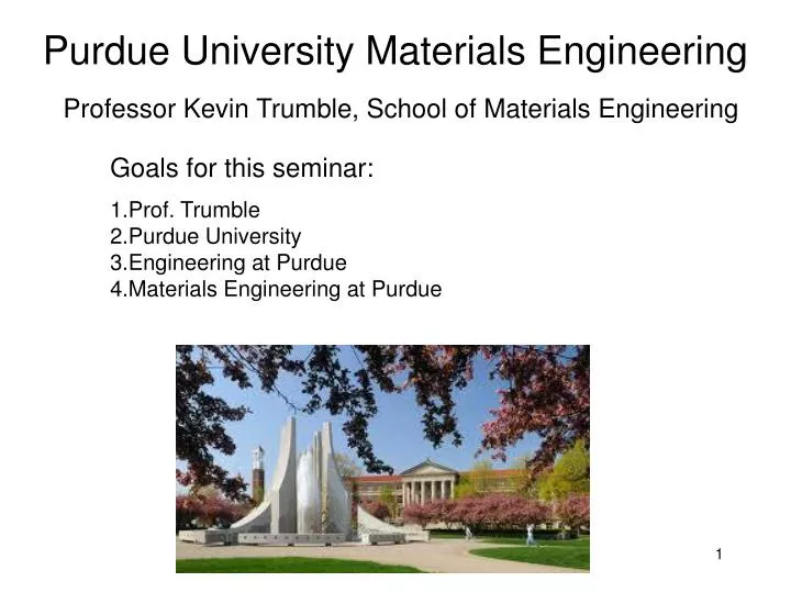 purdue university materials engineering