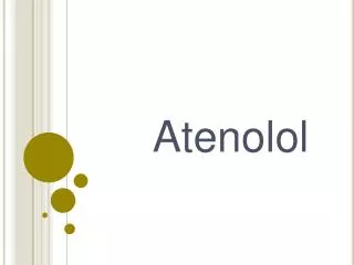 atenolol