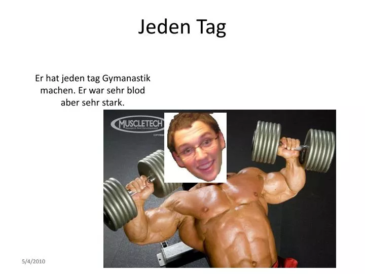 jeden tag