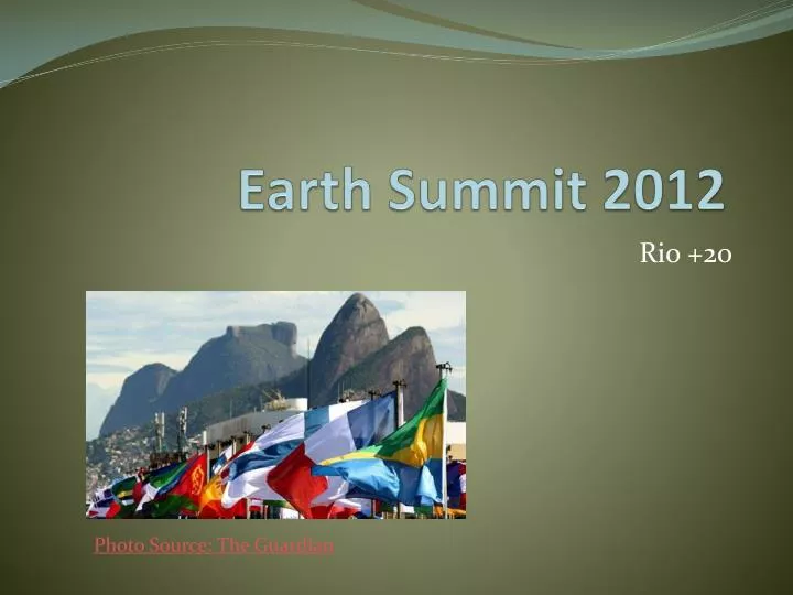 earth summit 2012