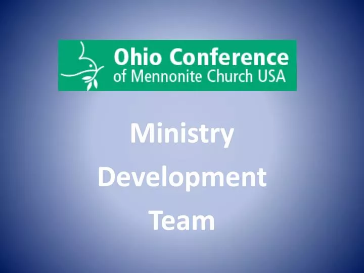 ministry development team