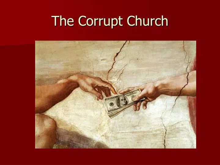 the corrupt church