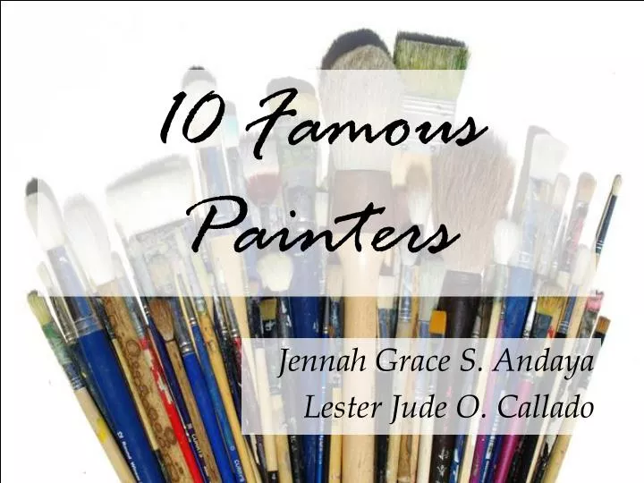 10 famous painters