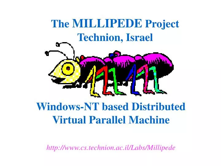 windows nt based distributed virtual parallel machine