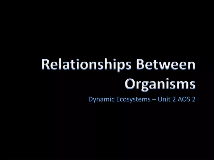 dynamic ecosystems unit 2 aos 2