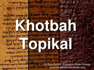 khotbah topikal