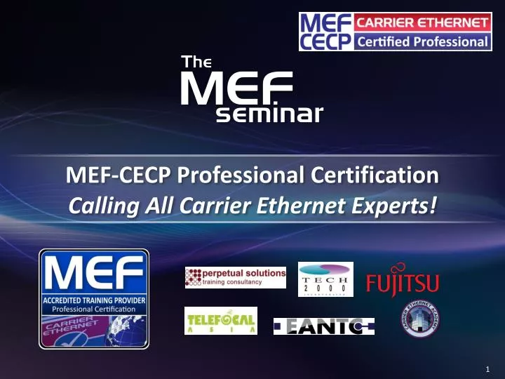 mef cecp professional certification calling all carrier ethernet experts