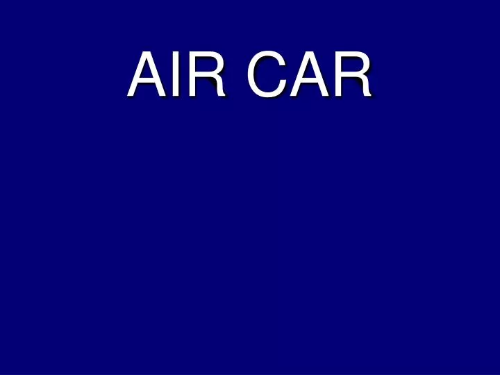 air car