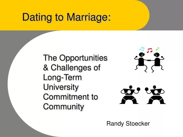 dating to marriage