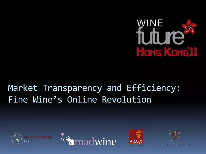 market transparency and efficiency fine wine s online revolution