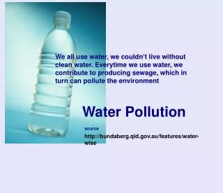 Water Pollution