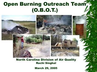 Open Burning Outreach Team (O.B.O.T.)