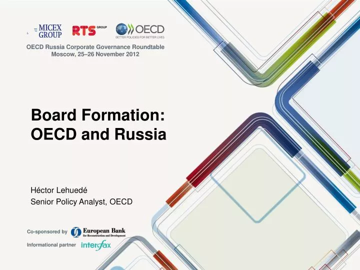 board formation oecd and russia