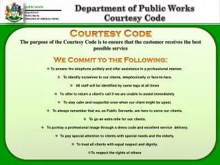 public works Department: Public Works PROVINCE OF KWAZULU NATAL