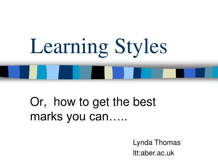 learning styles