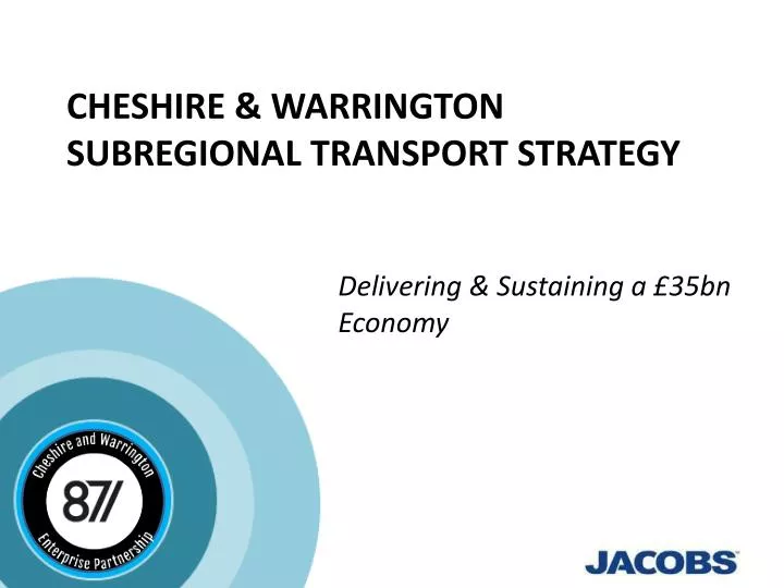 cheshire warrington subregional transport strategy
